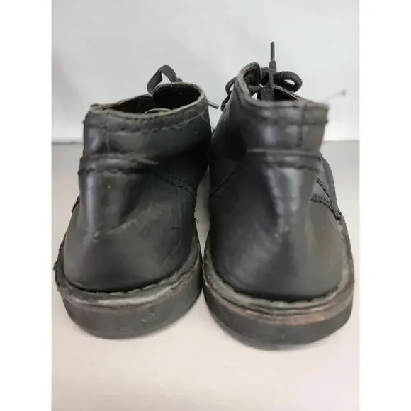John Varvatos Star USA Black Leather Vintage Men's Shoes Size9.5 M